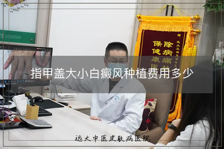 指甲盖大小白癜风种植费用多少