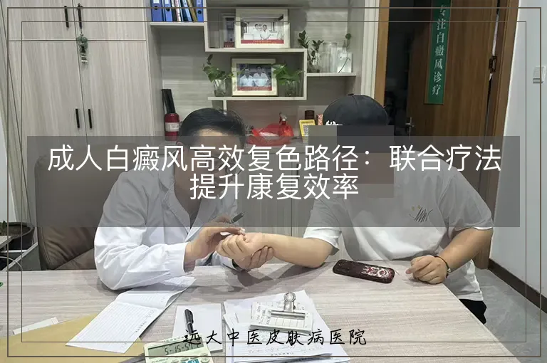 成人白癜风高效复色路径:联合疗法提升康复效率